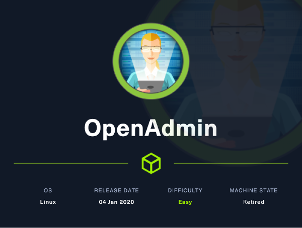 HackTheBox OpenAdmin Quick Writeup